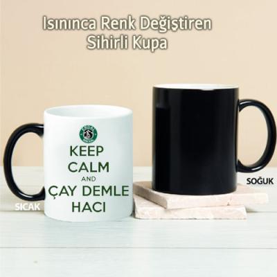 Çay Demle Hacı Kişiye Özel Sihirli Kupa Pi241