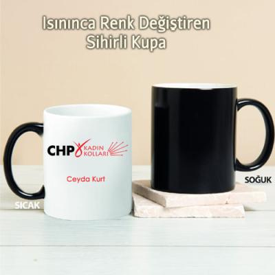 CHP Kadın Kolları Kişiye Özel Sihirli Kupa Pi192