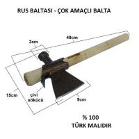 Rus Baltası - Kesme - Çekme - Çakma