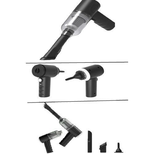 120 W Şarjlı El Süpürgesi Çekme – Üfleme Özellikli Ev Araba Klavye Süpürgesi